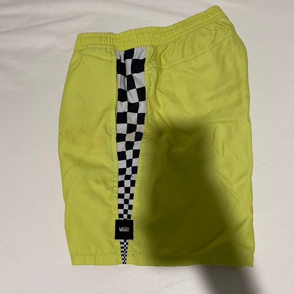 vans checkered volley swim trunk boardshort sm - Picture 2 of 3